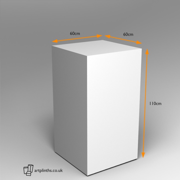 110H x 60W x 60D cm.