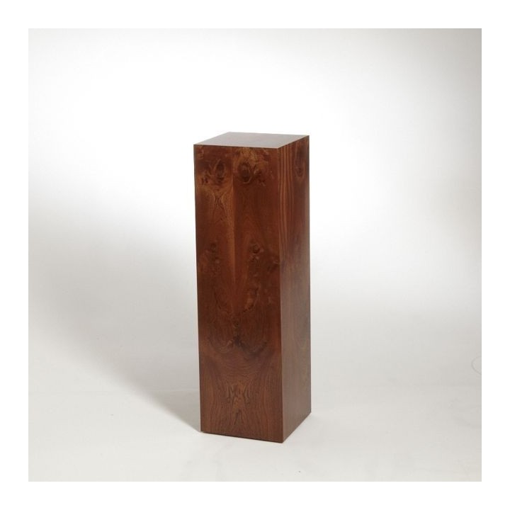 Sapele (Mahogany) Plinth 20H x 80W x 80D cm