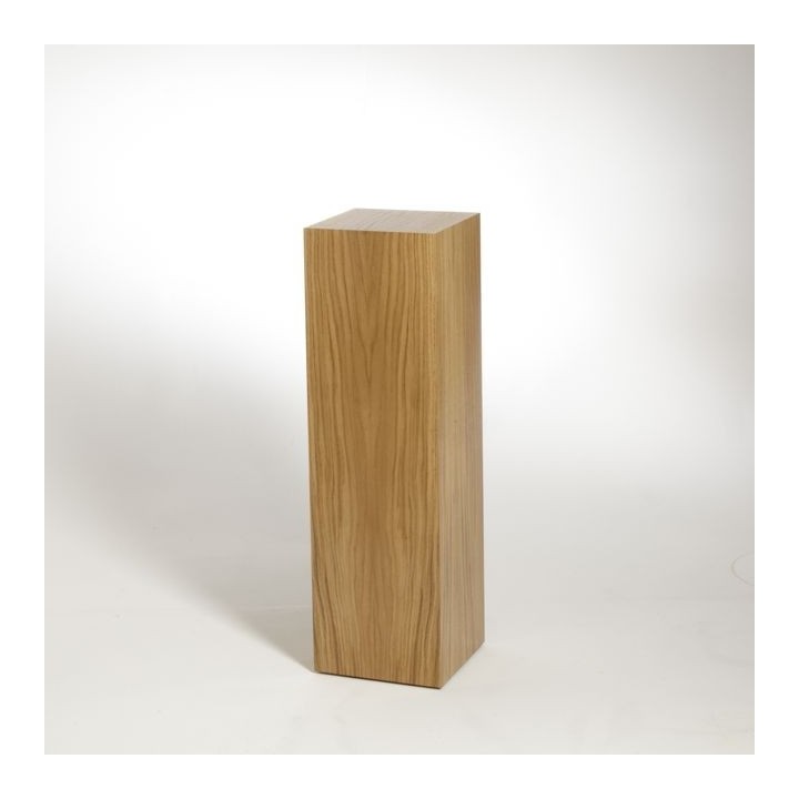 Oak Plinth 60H x 30W x 30D cm