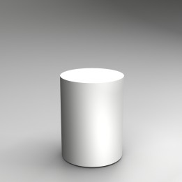 80H x 60Dcm cylinder plinth