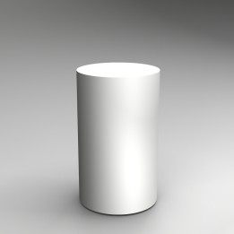 100H x 60Dcm cylinder plinth
