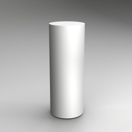 120H x 45Dcm cylinder plinth