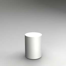 60H x 45Dcm cylinder plinth