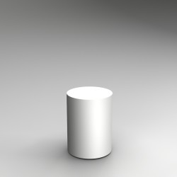 60H x 45Dcm cylinder plinth