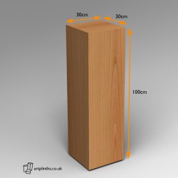 Walnut 100H x 30W x 30D 2