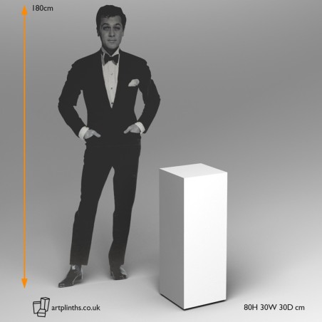 Cherry plinth | Pedestal | Artplinths Display column | 80H x 30WD cm