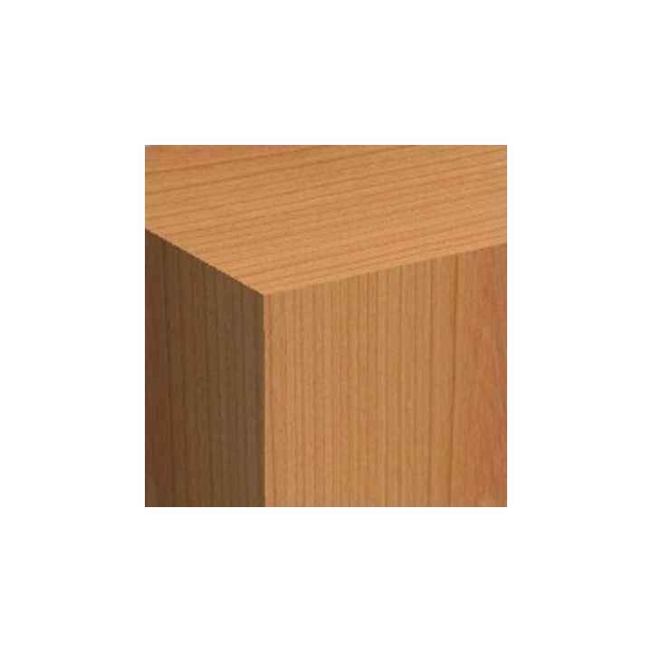 cherry veneered plinth