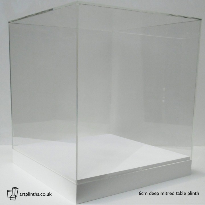 50cm display Case in Perspex®  branded acrylic