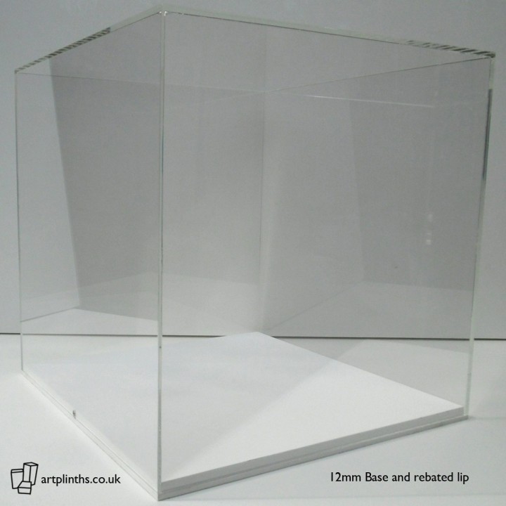 50cm display Case in Perspex®  branded acrylic