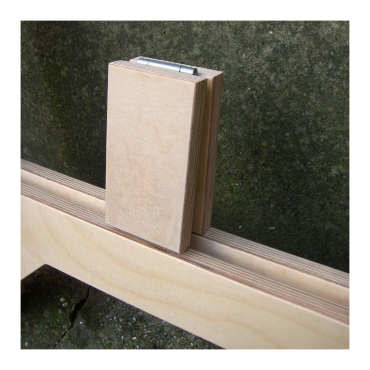 Birch ply gallery trestles 