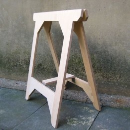 Birch ply gallery trestles 