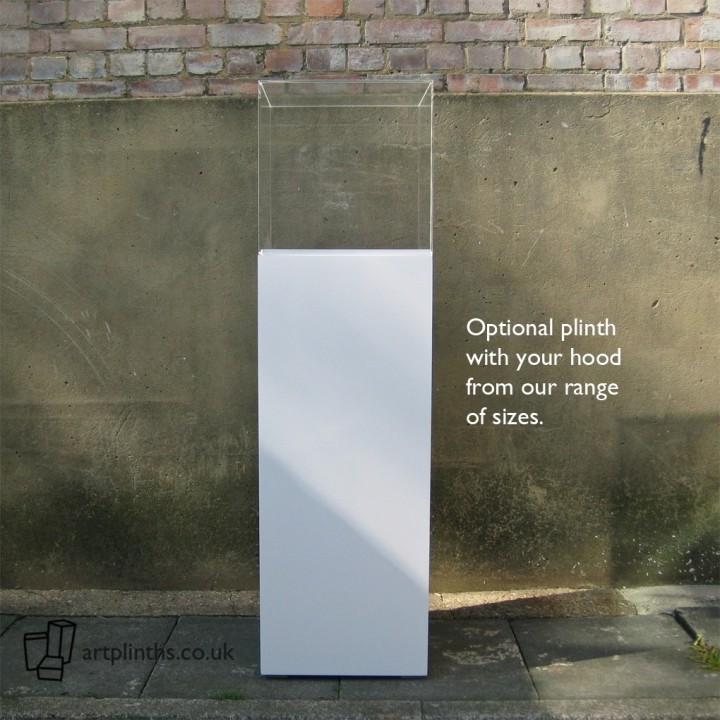 50cm display Case in Perspex®  branded acrylic