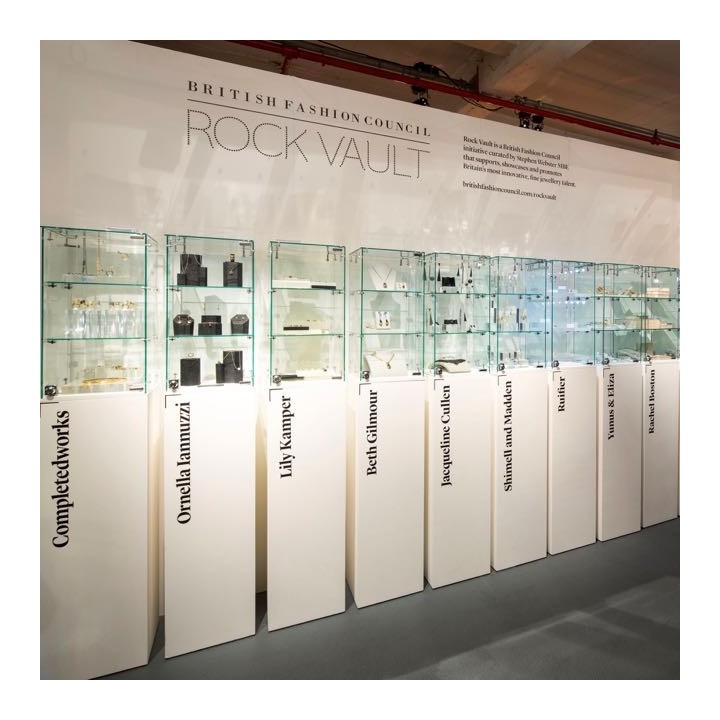 British Fashion Council x Artplinths showcases