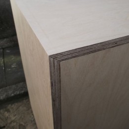 Simple Birch ply gallery desk