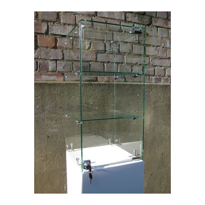 Glass display case and  plinth for sale uk