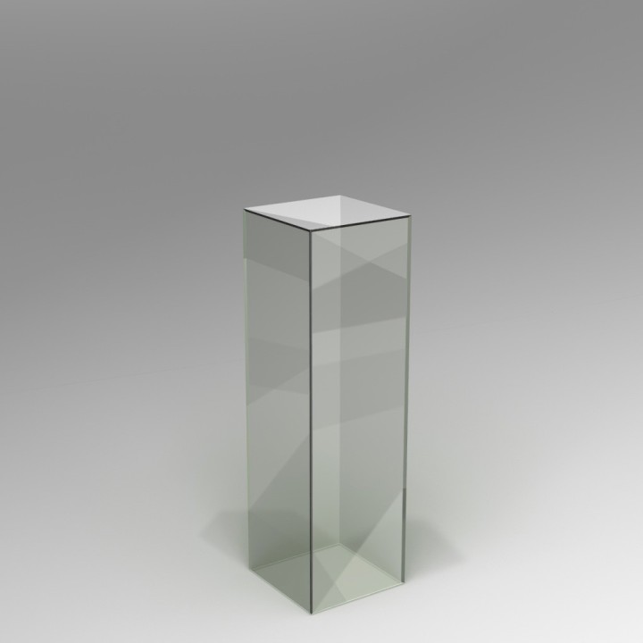 Perspex® Acrylic Plinth 120H x 30W x 30D cm