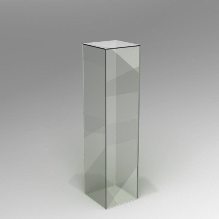 Perspex® Acrylic Plinth 120H x 30W x 30D cm
