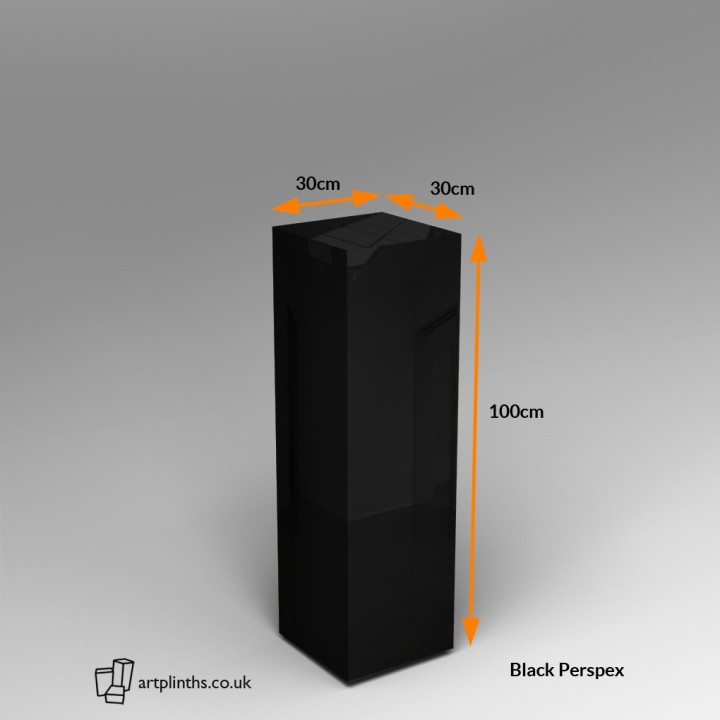 Perspex® Acrylic Plinth 120H x 30W x 30D cm