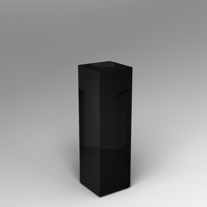 Perspex® Acrylic Plinth 120H x 30W x 30D cm