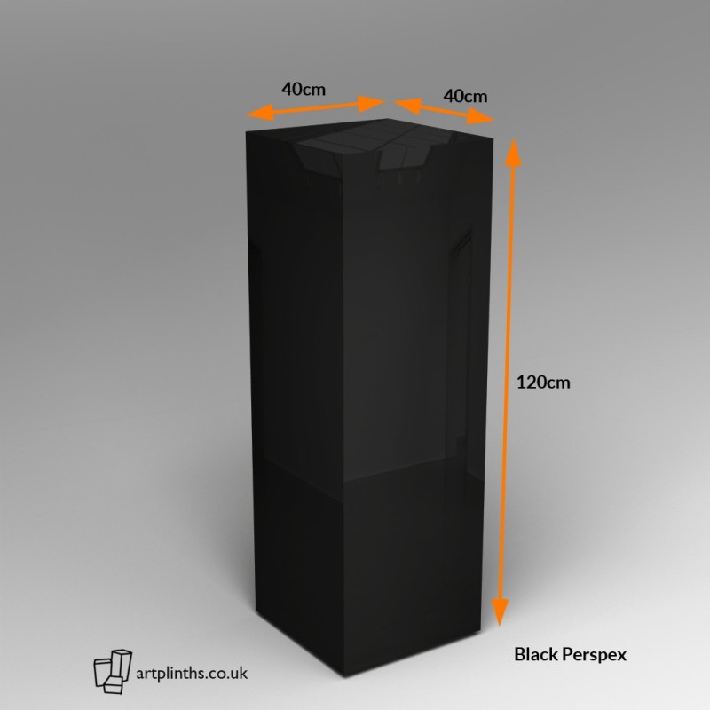 Perspex® Acrylic Display Plinth,120 x 40 cm, artplinths.co.uk, London