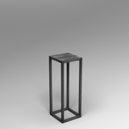 Steel frame plinth 80H x 30W x 30W cm