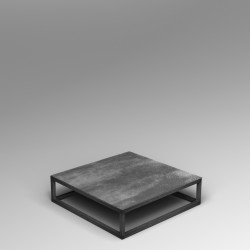 Steel frame plinth 30H x 100W x 100W cm
