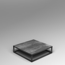 Steel frame plinth 20H x 80W x 80W cm