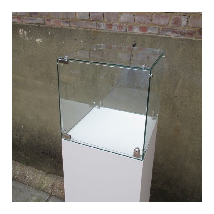 SALE Glass Display Case 40cm locking