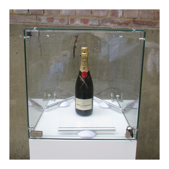 SALE Glass Display Case 40cm locking