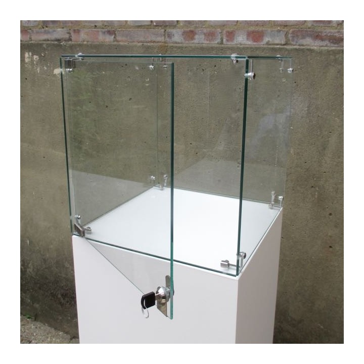 SALE Glass Display Case 40cm locking