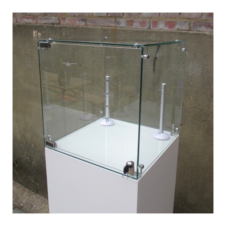 HIRE Glass Display Case 40cm locking