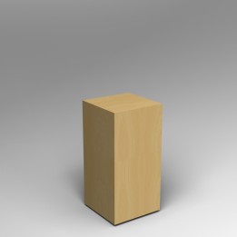 Maple Plinth 80 Height  x 40W x 40D cm
