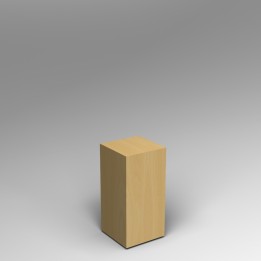 Maple Plinth 60H x 30W x 30D cm