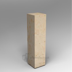 Spruce Ply plinth  120H x 30W x 30D cm SALE