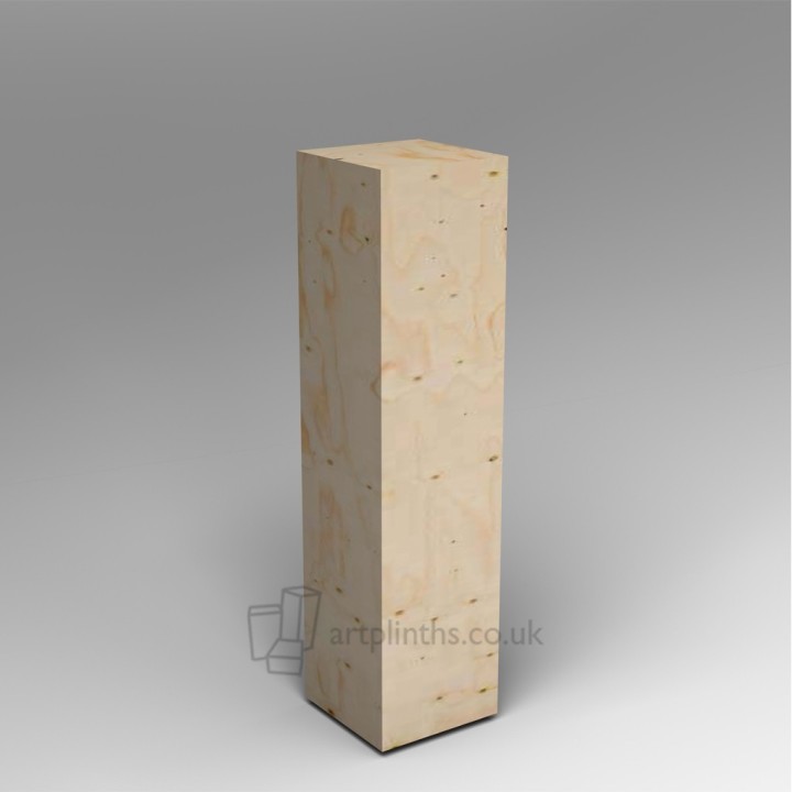 Spruce Ply plinth  120H x 30W x 30D cm SALE