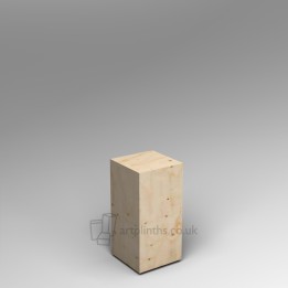 Spruce Ply plinth  60H x 30W x 30D cm SALE