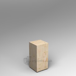 Spruce Ply plinth  60H x 30W x 30D cm SALE