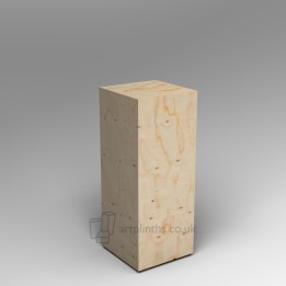 Spruce Ply plinth  100H x 40W x 40D cm SALE
