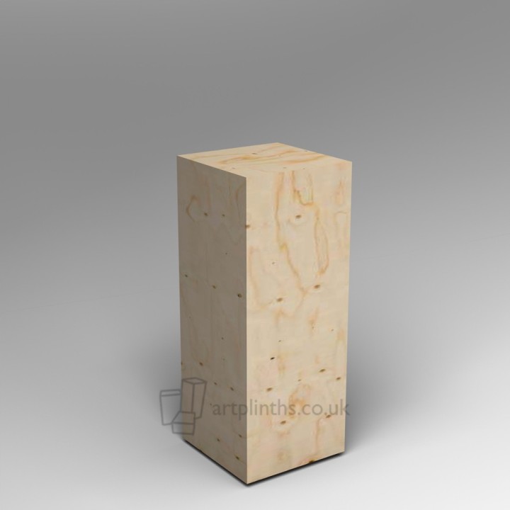 Spruce Ply plinth  100H x 40W x 40D cm SALE