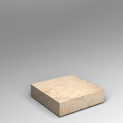 Spruce Ply plinth  20H x 80W x 80D cm SALE
