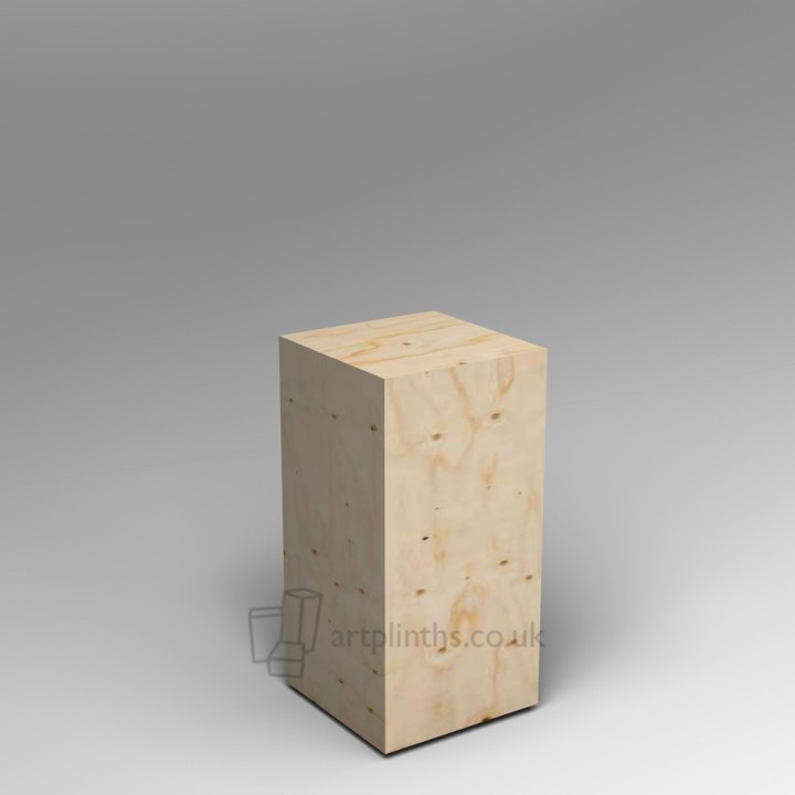 Spruce Ply plinth  80H x 40W x 40D cm SALE