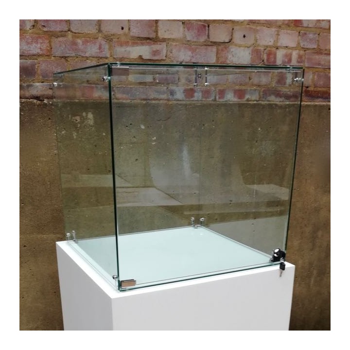 SALE Glass Display Case 55cm locking
