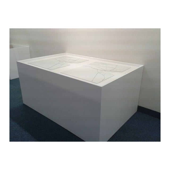 Vitrine/ Table plinth Glass 