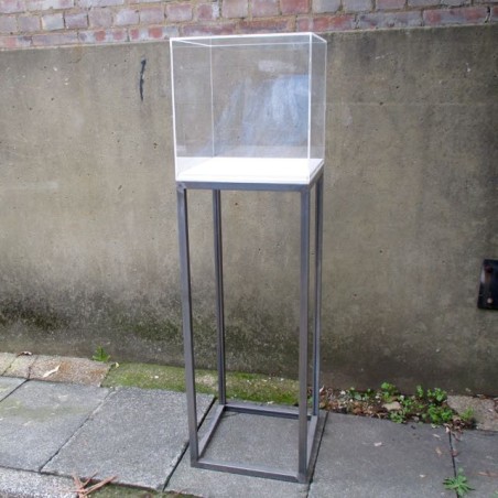 Steel frame plinth 100H x 40W x 40W cm
