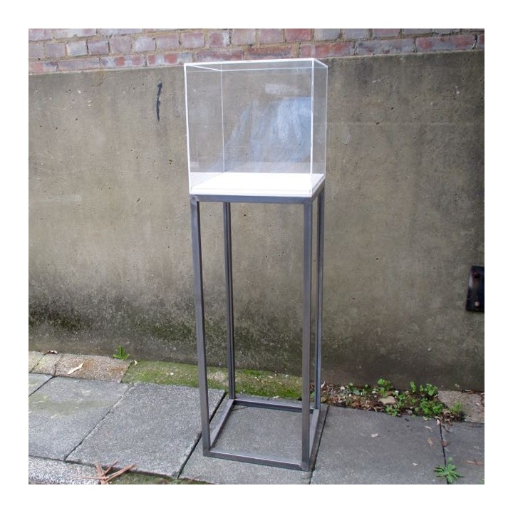 Steel frame plinth 100H x 40W x 40W cm