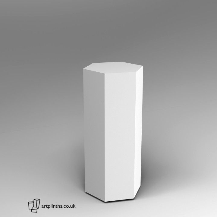 SALE Hexagon Plinth 100H x 40W x 40D cm - test