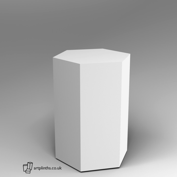Hexagon Plinth 100H x 60W cm SALE