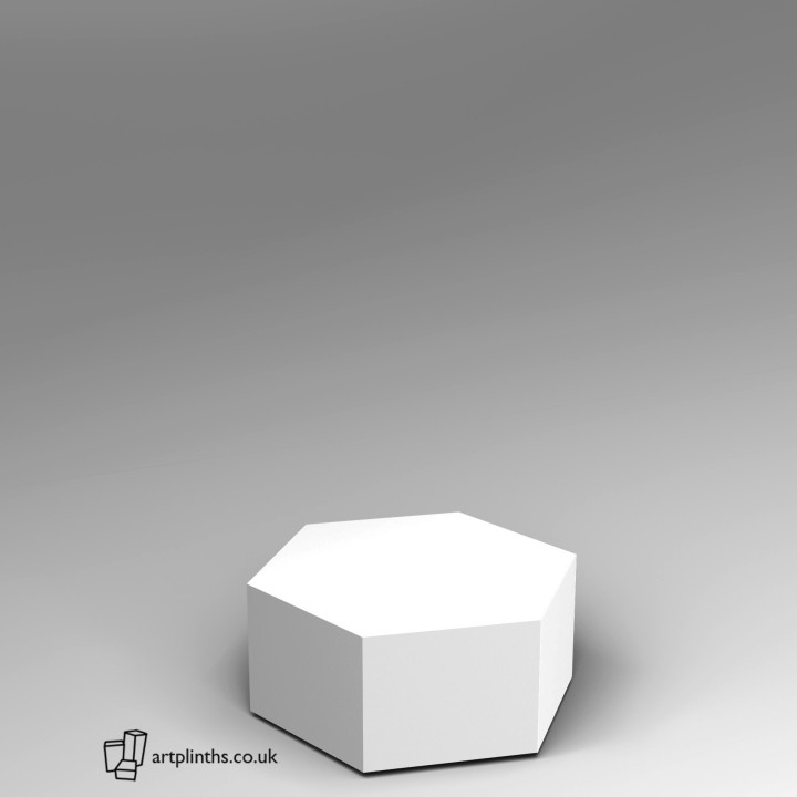 Hexagon Plinth 30H x 60W cm SALE