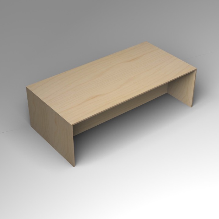 Gallery Table | Birch Ply | Minimal