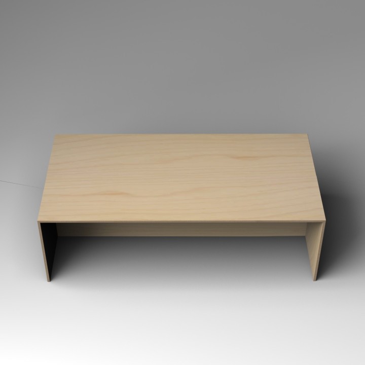 Gallery Table | Birch Ply | Minimal